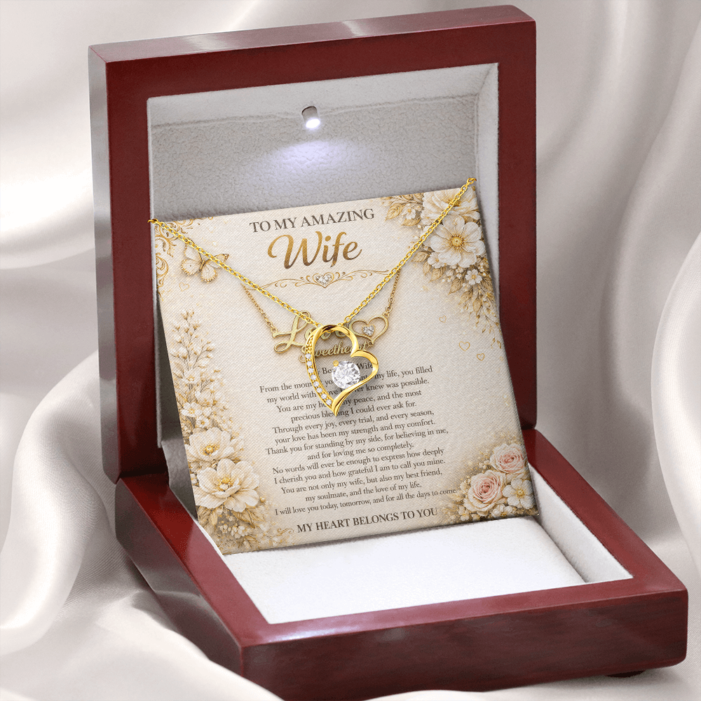 Cherished Necklace Gift For the Wife