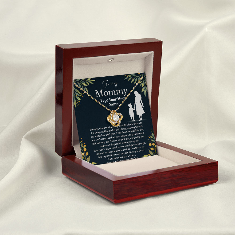 Mommy's Necklace gift set From Your Son